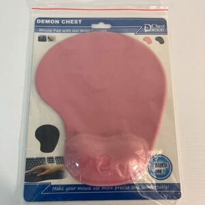 Pink gel mouse pad